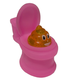 Colorful Squeeze Peek-A-Pooh Toilet Poop Toys