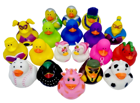 Assorted 2" Bulk Rubber Ducks Mix – Quack Mix