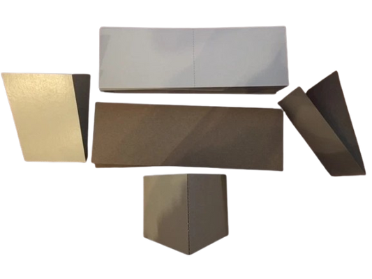 Flat Vending 3x4.5" Cardboard Folders Sleeves Stickers Tattoos