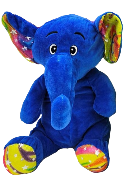 12″ Colorful Cute Elephant Plush Toy