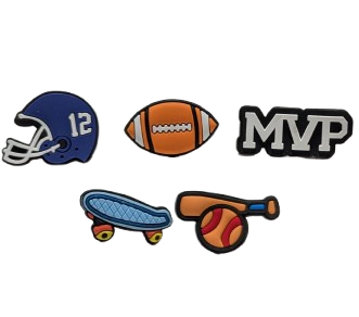 Colorful Rubber Sports Rings