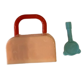 Colorful Plastic Looney Locks