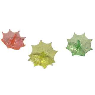 Colorful Clear Plastic Umbrella Spinner For Kids