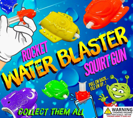 2" Water Blasters In Toy Capsules