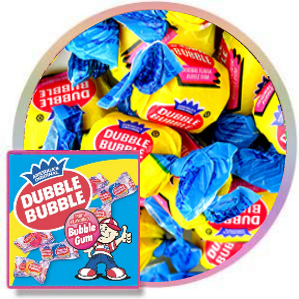 Bulk Dubble Bubble Original Twist-Wrap Bubble Gum Wholesale