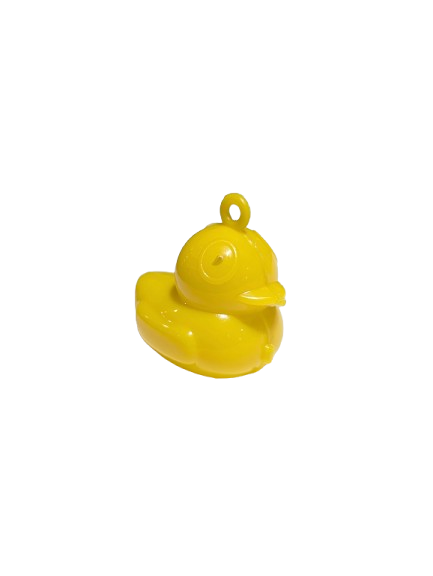 Plastic Lucky Duck Necklaces Keychain