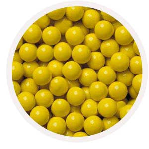 Dubble Bubble 1" Rare Yellow Gumballs
